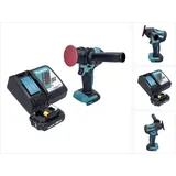 Makita DPV 300 RA1 Akku Schleifer Polierer 18 V 50 / 80 mm Brushless + 1x Akku 2,0 Ah + Ladegerät