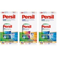 PERSIL Professional Kraft-Gel-Set 3x 130 Waschladungen (390WL) 1x Color & 2x Universal, Flüssigwaschmittel-Set Großpackung mit Tiefenrein Plus-Technologie, auch für Profis, Vorratspack