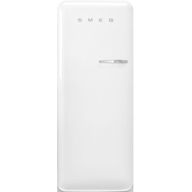 Smeg FAB28LWH5 Retro-Kühlschrank (270 l, 1530 mm hoch, Weiß)