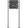 ML-Design Standbriefkasten Silber inkl. Zeitungsfach