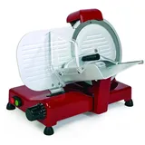 RGV Vintage 250 rot - Aufschnittmaschine mit gehärtetem Messer 250mm - 140 W