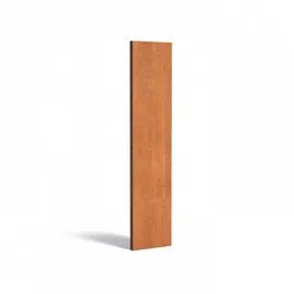 Adezz Sichtschutzpaneel 40 x 180 cm Braun Stahl