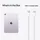 Apple iPad Air M4 2026 11" 128 GB Wi-Fi + Cellular Violett