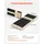 Vevor Balance Board Schwarz (30 x 14 x 3 cm)
