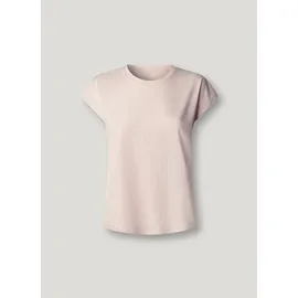 Pepe Jeans T-Shirt "BLOOM", Damen, Gr. M, pale pink, Single Jersey, Obermaterial: 100% Baumwolle, bedruckt, unifarben, slim fit Rundhals, abgesteppte Kante, Shirts T-Shirt, im Slim Fit, Rundhals