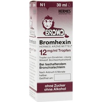 Hermes Arzneimittel Bromhexin Hermes Arzneimittel 12 mg/ml Tropfen