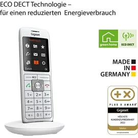 Gigaset CL660HX - design DECT-Mobilteil mit Ladeschale - Fritzbox-kompatibel - hochwertiges Schnurloses Telefon für optimale Sprachqualität