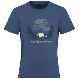 Jack Wolfskin Graphic Cotton T Kids print evening sky 116