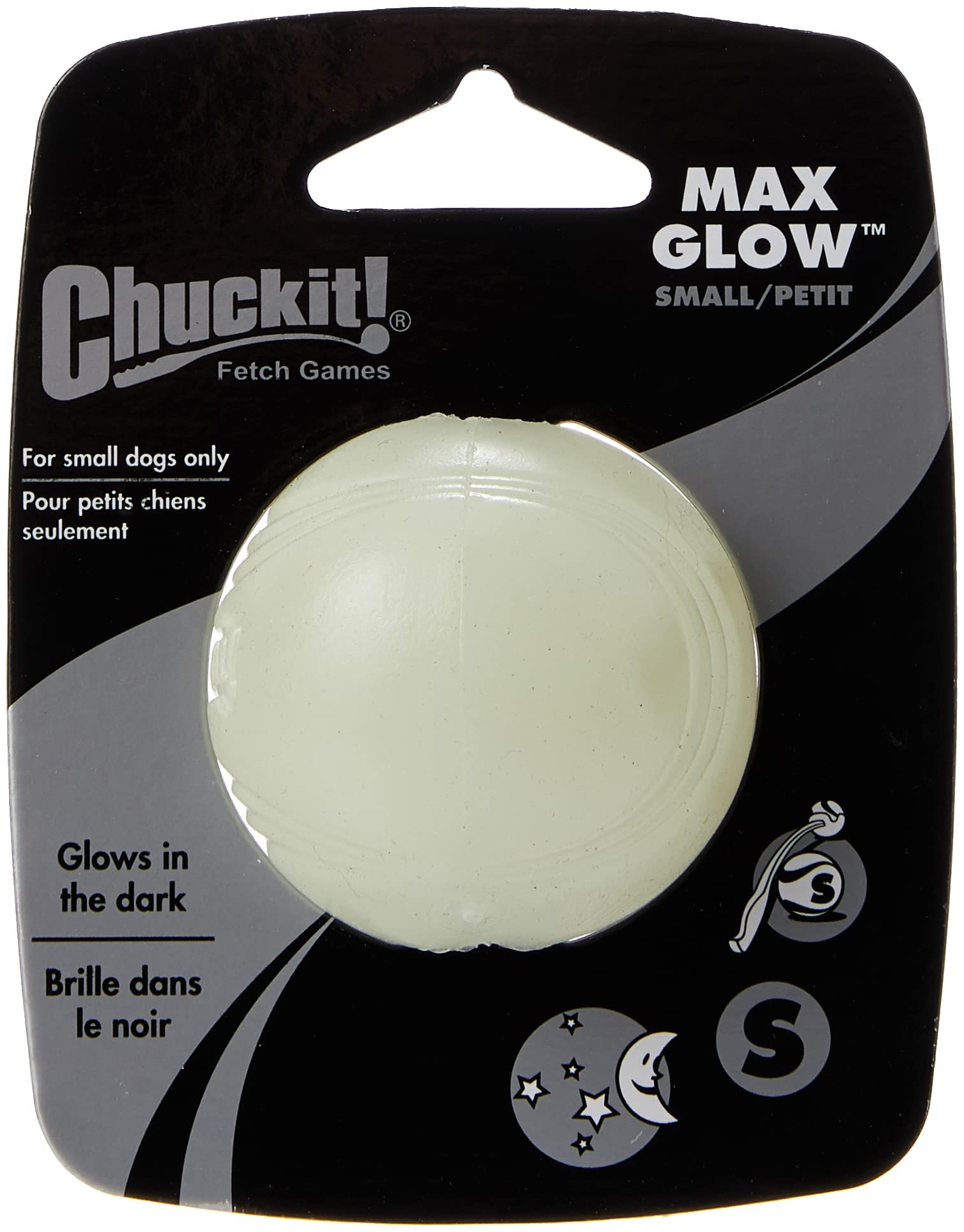 Chuckit! 39618/481 CH32312 Max Glow Ball Small