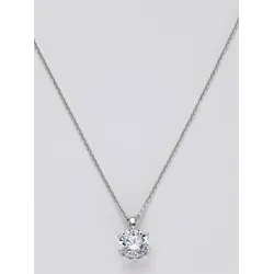 Ketten-Anhänger LADY, silber (silber 925), Schmuckanhänger, Damen, Silber 925 (Sterlingsilber), Ketten mit Anhänger