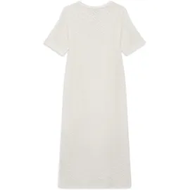 Bugatti Sommerkleid Unifarben Ecru 48