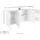 Home Affaire Sideboard 200 x 81 x 40 cm Weiß