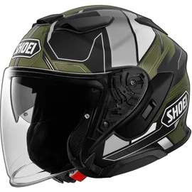 Shoei J-Cruise 3 Whizzy Matt Schwarz/Weiß/Dunkelgrün/Grau XS