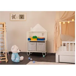 HOME DELUXE Kindeerregal aus Metall magnetisch TODO M Weiß - versch. Ausführungen
