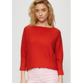 s.Oliver Strickpullover mit Struktur Rot XXL