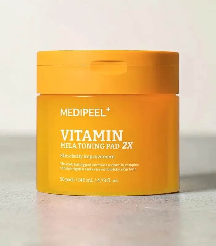 Medi-Peel Vitamin Mela Toning Pad – pflegende Toner Pads für Glow 140ml/50stk.