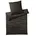 Mako-Satin Schwarz 155 x 220 cm 80 x 80 cm