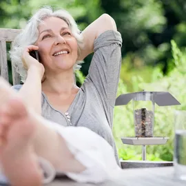 Relaxdays 10039934 Vogelhäuschen