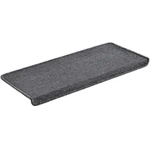 [en.casa] Stufenmatte 65 x 24 cm Dunkelgrau