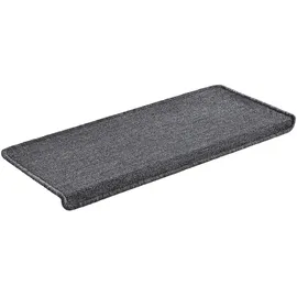[en.casa] Stufenmatte 65 x 24 cm Dunkelgrau