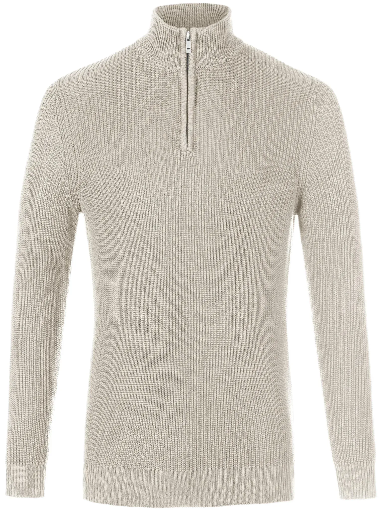 Le pull avec col montant  Louis Sayn beige