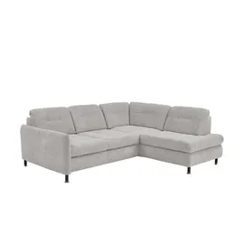 Lounge Collection Eckcouch Mikrofaser 2-Sitzer Grau