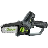 Grouw Mini Kettensäge inkl. Akku & Ladegerät 12V 6 Zoll Handkettensäge Elektro