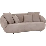 GUTMANN FACTORY Couch 3-Sitzer Schwarz