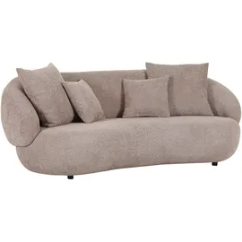 GUTMANN FACTORY Couch 3-Sitzer Schwarz