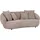 GUTMANN FACTORY Couch 3-Sitzer Schwarz