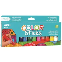 Apli Kids Temperastifte 12 St. verschiedene Farben
