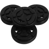 Amosfun 4 StüCk Gummipads FüR Zwei SäUlen HebebüHnen AutohebebüHnen Gummi Unterlage 4.72X4.72X1.18 Zoll Stabile Hebepads FüR Kfz Heben Werkstatt ZubehöR