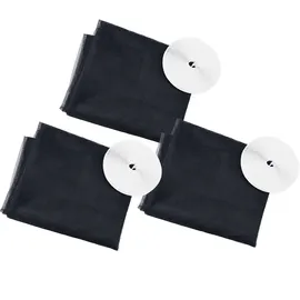 casativo Fliegennetz für Fenster 130 x 150 cm Schwarz