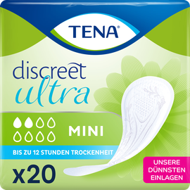 Tena Discreet Mini Einlagen Inkontinenz Ultra