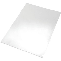 EICHNER PVC-Aktenhülle rechts & oben offen - glatt 0,14 mm transparent