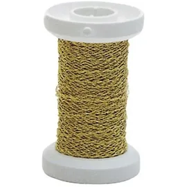 Glorex  Effektdraht goldfarben 0,25 mm x 60 m