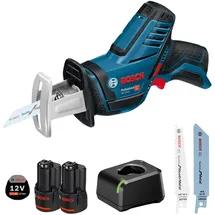 Bosch GSA 12V-14 inkl. 2 x 3,0 Ah + Ladegerät