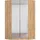 OTTO home Eckkleiderschrank AGORDO 117 x 210 x 117 cm Braun
