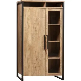 omg design Vitrine Carriba 104 x 45 x 190 cm Beige
