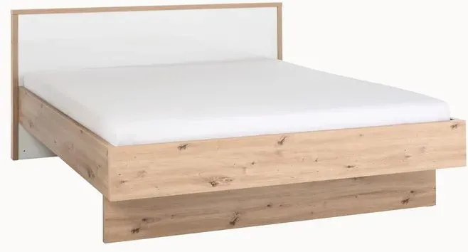 Composad Bett Mundi 180 x 200 cm Dekor Artisan-Eiche