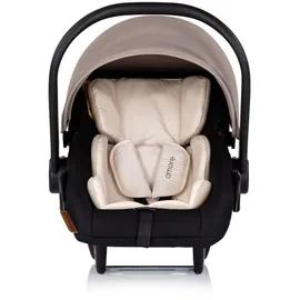 Chipolino Set Babyschale Isofix-Basis-Station Amore i-Size Gruppe 0+ (0-13 kg) hellbraun