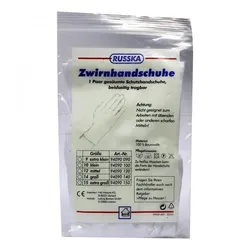 Zwirnhandschuhe extra gross