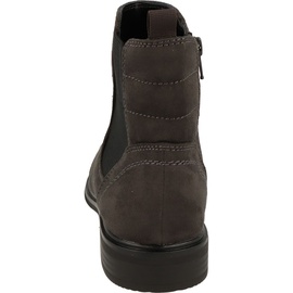 Jana Damen Chelsea Boots Elegant Flach Weite H Mehrweite, Grau 39 EU