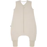 EMMA & NOAH Baby Schlafsack mit Füßen Essential Beige 90
