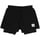 Saysky Herren Pace 2 in 1 Shorts 5 Inc schwarz