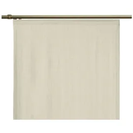 Wirth Schiebegardine WIRTH "Torbole" Gr. 4, braun (schlamm), B:60cm H:245cm, Jacquard, Baumwolle, Polyester, Gardinen