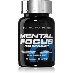 Scitec Nutrition Mental Focus Förderung der Konzentration und der geistigen Leistungsfähigkeit 90 KAP