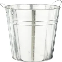 Mica decorations Joey Topf Eisen Ø 27 x 25 cm grau