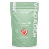 Nutri + Nutri Recovery Drink Post Workout Shake - V-Loader Supplement Vegan - 800 g Pulver - Maltodextrin - Proteinpulver - Creatin - L-Glutamin