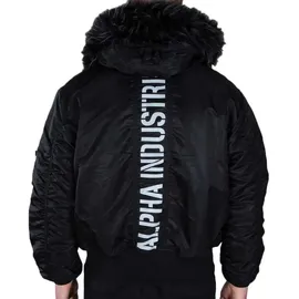 Alpha Industries 45/P Hooded Custom schwarz L